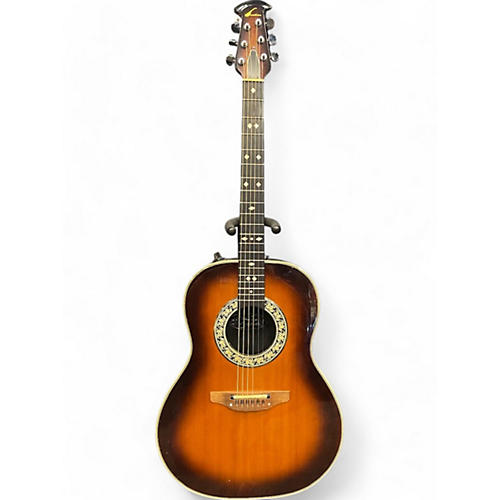 Ovation Used Ovation 1612-1 Tobacco Burst Acoustic Electric Guitar Tobacco Burst