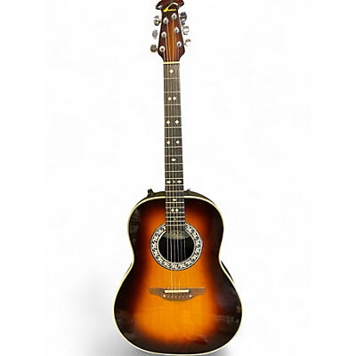 Used Ovation 1612 Antique Burst Acoustic Electric Guitar