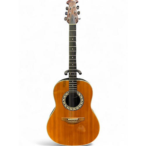 Used Ovation 1621-4 Natural Acoustic Guitar Natural