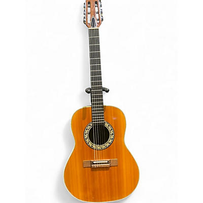 Used Ovation 1624-4 Natural Classical Acoustic Electric Guitar