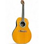 Used Ovation 16244 Natural Acoustic Electric Guitar Natural