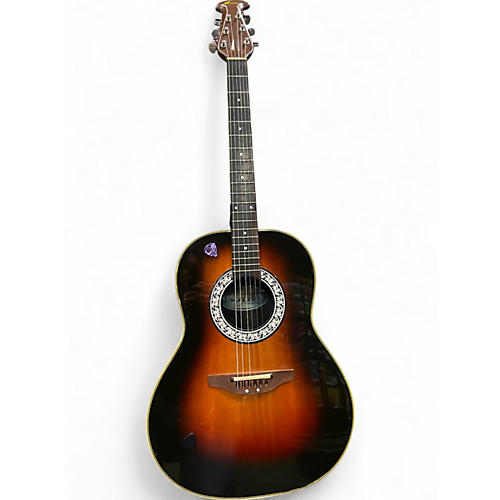 Used Ovation 1639 Sunburst Acoustic Electric Guitar Sunburst