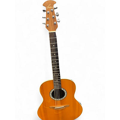 Used Ovation 1711 Standard Balladeer Natural Acoustic Electric Guitar