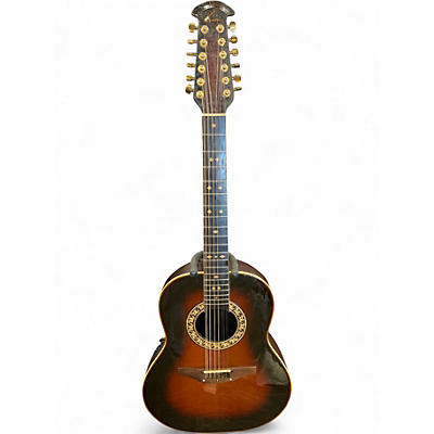 Used Ovation 1756 LEGEND 12 STRING 3 Color Sunburst 12 String Acoustic Guitar
