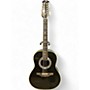Used Ovation 1759 Custom Legend Black 12 String Acoustic Electric Guitar Black