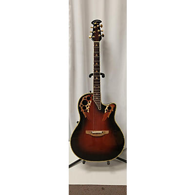 Ovation Used Ovation 1768 Elite Sunburst Acoustic Electric Guitar