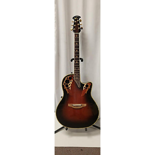 Ovation Used Ovation 1768 Elite Sunburst Acoustic Electric Guitar Sunburst