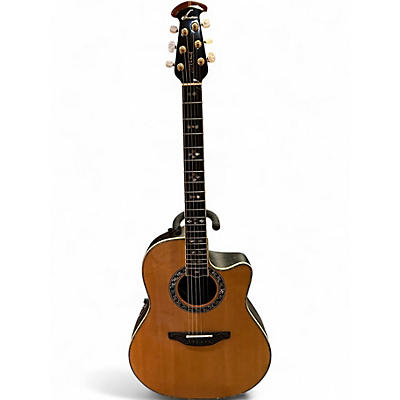 Used Ovation 1769-ADII Al Di Meola Signature Natural Acoustic Electric Guitar