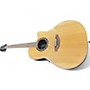 Used Ovation 1771LX Standard Balladeer Natural Acoustic Electric Guitar Natural