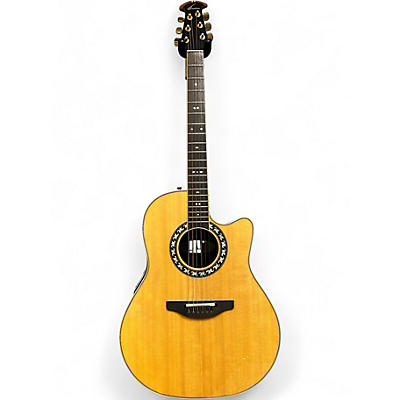 Used Ovation 1777 LEGEND Natural Acoustic Electric Guitar