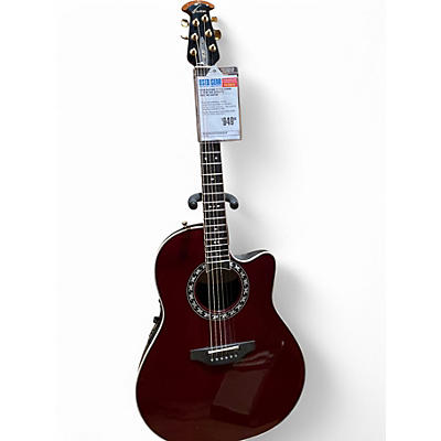 Used Ovation 1777LX LEGEND LX Wine Red Acoustic Electric Guitar