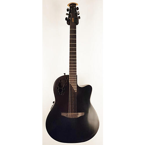 Ovation Used Ovation 1778TX-5 Elite Black Acoustic Electric Guitar Black