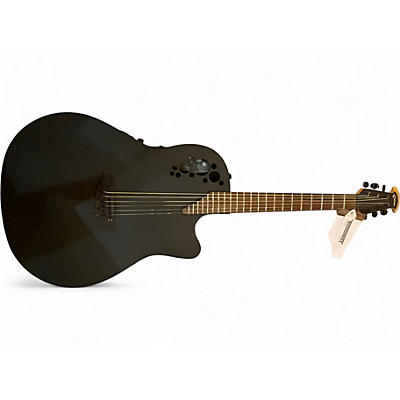 Used Ovation 1778TX-5 Elite Black Acoustic Electric Guitar