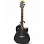 Used Ovation 1778TX-5 Elite Black Acoustic Electric Guitar Black