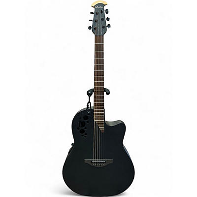 Used Ovation 1778TX-5 Elite Black Acoustic Electric Guitar