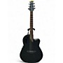 Used Ovation 1778TX-5 Elite Black Acoustic Electric Guitar Black