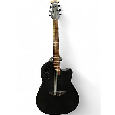 Used Ovation 1778TX-5 Elite Black Acoustic Electric Guitar