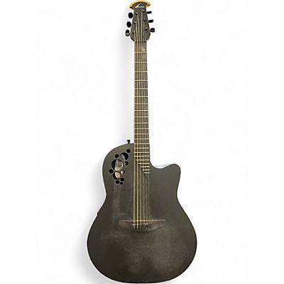 Used Ovation 1778TX-5 Elite Black Acoustic Electric Guitar
