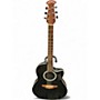 Used Ovation 1861 Black Acoustic Guitar Black