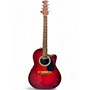 Used Ovation 1861 Standard Balladeer BLACK CHERRY BURST Acoustic Electric Guitar BLACK CHERRY BURST