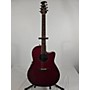 Used Ovation Used Ovation 1861LX Crimson Red Trans Acoustic Electric Guitar Crimson Red Trans