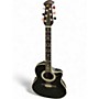 Used Ovation 1862 Black Acoustic Guitar Black