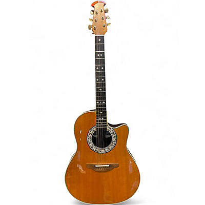 Used Ovation 1867 Legend Natural Acoustic Electric Guitar