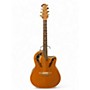 Used Ovation 1868 ELITE Natural Acoustic Electric Guitar Natural