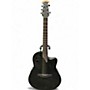 Used Ovation 1868TX-5-G Textured Black Acoustic Electric Guitar Textured Black