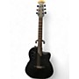 Used Ovation 1898TX ELITE TX Black Acoustic Electric Guitar Black