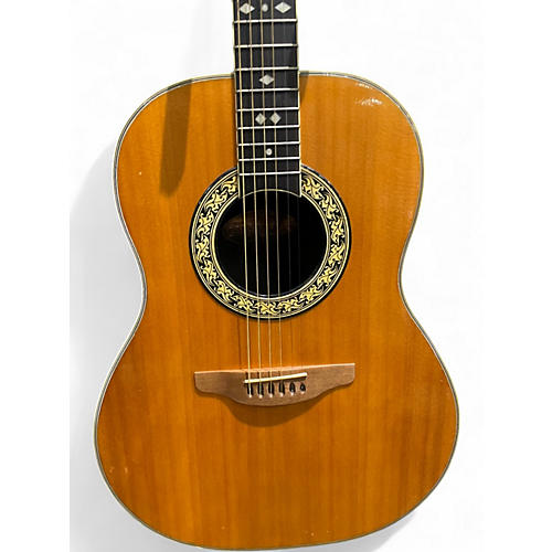 Used Ovation 1978 1117-4 Natural Acoustic Guitar Natural