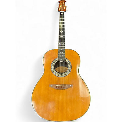 Used Ovation 1978 1117-4 Natural Acoustic Guitar