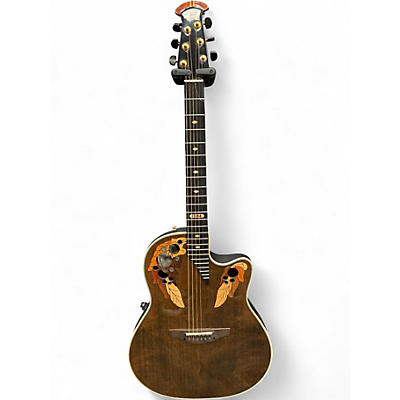 Used Ovation 1984-5 Walnut Acoustic Electric Guitar