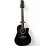 Used Ovation 2056AX5 Pro Legend Black 12 String Acoustic Electric Guitar Black