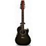 Used Ovation Used Ovation 2056AX5 Pro Legend Trans Black 12 String Acoustic Electric Guitar Trans Black