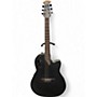 Used Ovation 2078 TX ELITE T Black Acoustic Electric Guitar Black