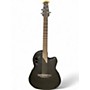 Used Ovation 2078TX-5-G Black Acoustic Electric Guitar Black