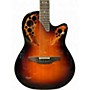 Used Ovation 2758AX-NEB-G Pro Series Standard Elite Deep Contour SUNBURST 12 String Acoustic Electric Guitar SUNBURST