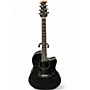 Used Ovation 2771AX-5 Balladeer Black Acoustic Electric Guitar Black