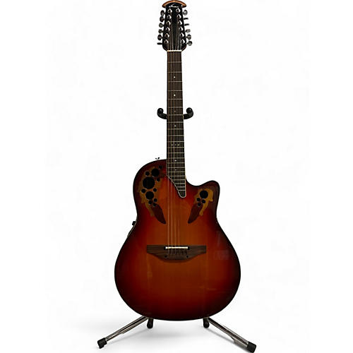 Ovation Used Ovation 2778AX-5 Standard Elite 2 Tone Sunburst 12 String Acoustic Guitar 2 Tone Sunburst