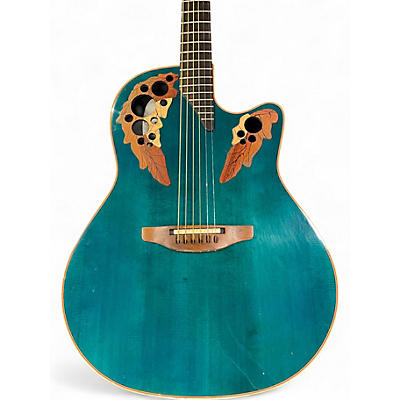 Used Ovation 2778AX-5 Standard Elite Emerald Green Acoustic Electric Guitar