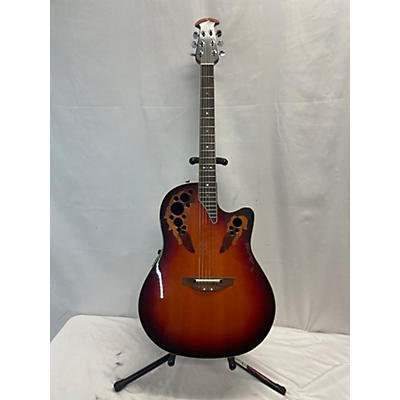 Ovation Used Ovation 2778AX-5 Standard Elite Sunburst Acoustic Electric Guitar