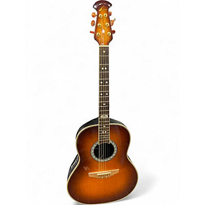 Used Ovation 30TH ANNIVERSARY CC167 CELEBRITY Honey Burst Acoustic Electric Guitar