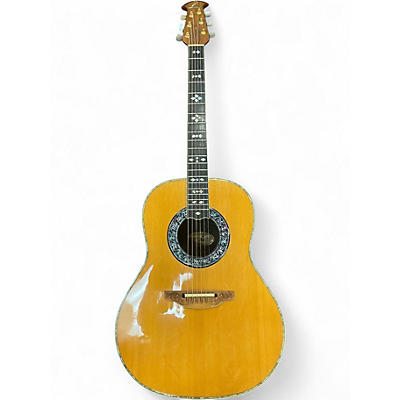 Used Ovation 30TH ANNIVERSARY CUSTOM LEGEND Natural Acoustic Electric Guitar