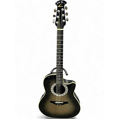 Used Ovation 3862 PINNACLE GREY BURST Acoustic Electric Guitar