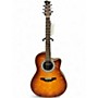 Used Ovation 386T SUNBURST Acoustic Electric Guitar SUNBURST