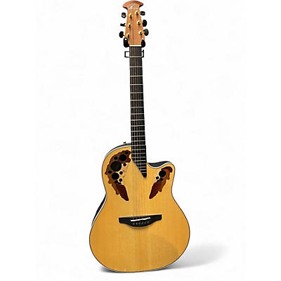 Used Ovation 5778 4ES ELITE Natural Acoustic Electric Guitar