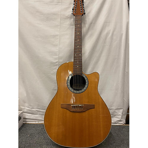 Ovation Used Ovation 6751 Baladeer Natural 12 String Acoustic Electric Guitar Natural