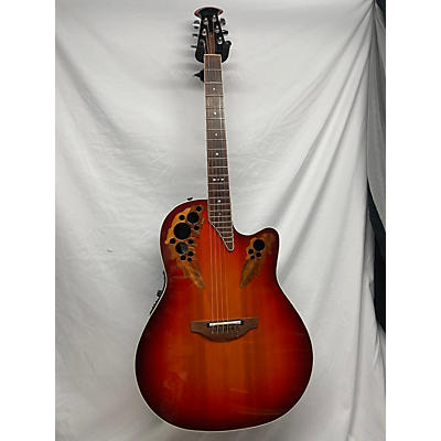 Ovation Used Ovation 6778LX STANDARD ELITE LX 2 Tone Sunburst Acoustic Electric Guitar