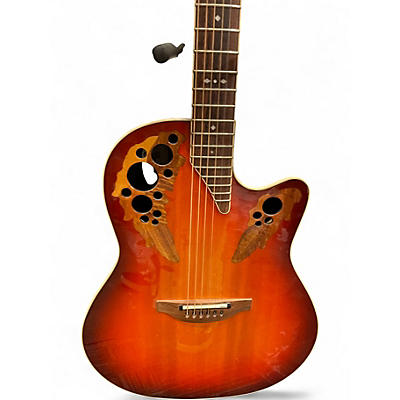 Used Ovation 6778LX Sunburst Acoustic Electric Guitar